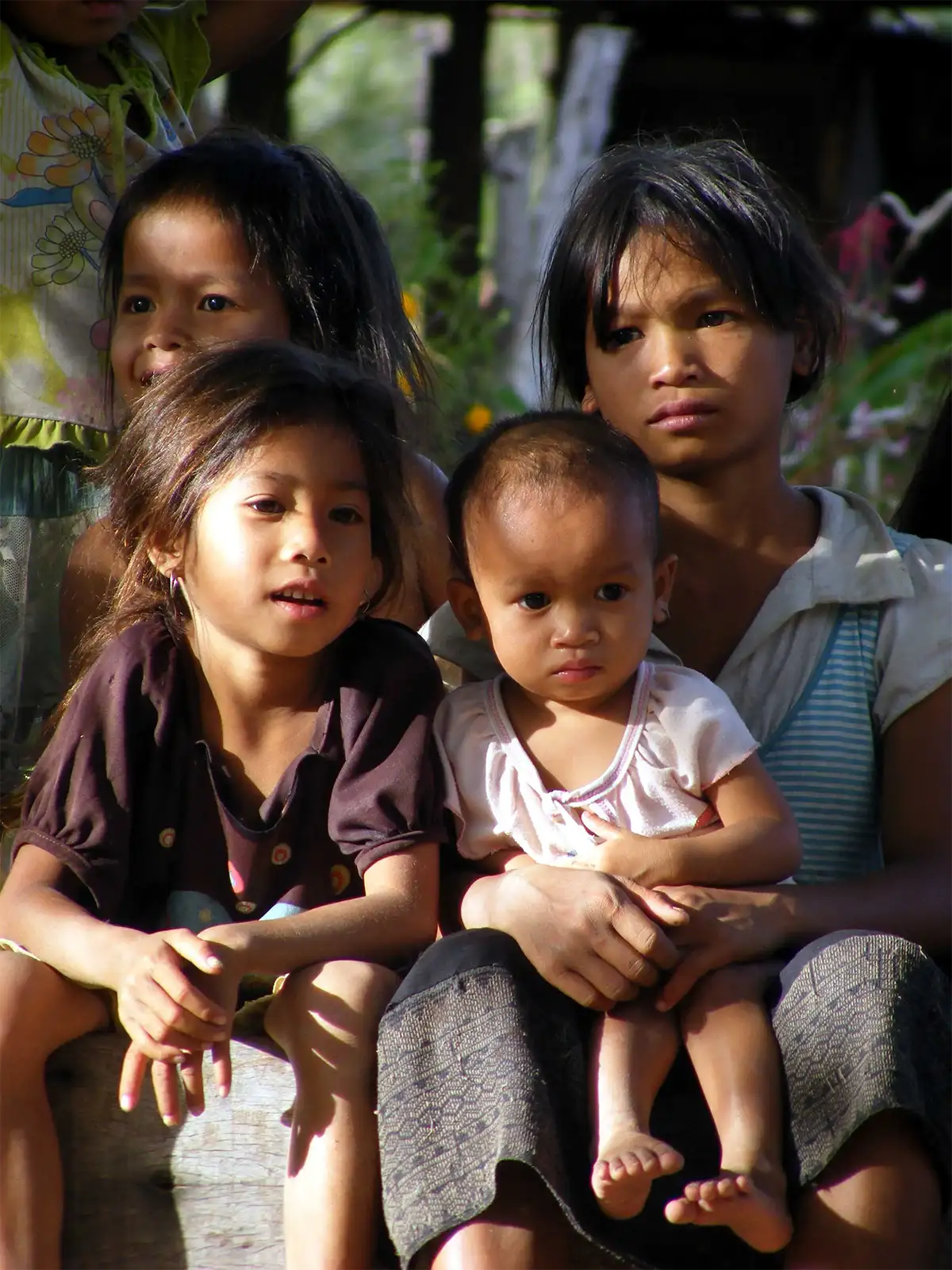 Enfants à Don Det – sud du Laos