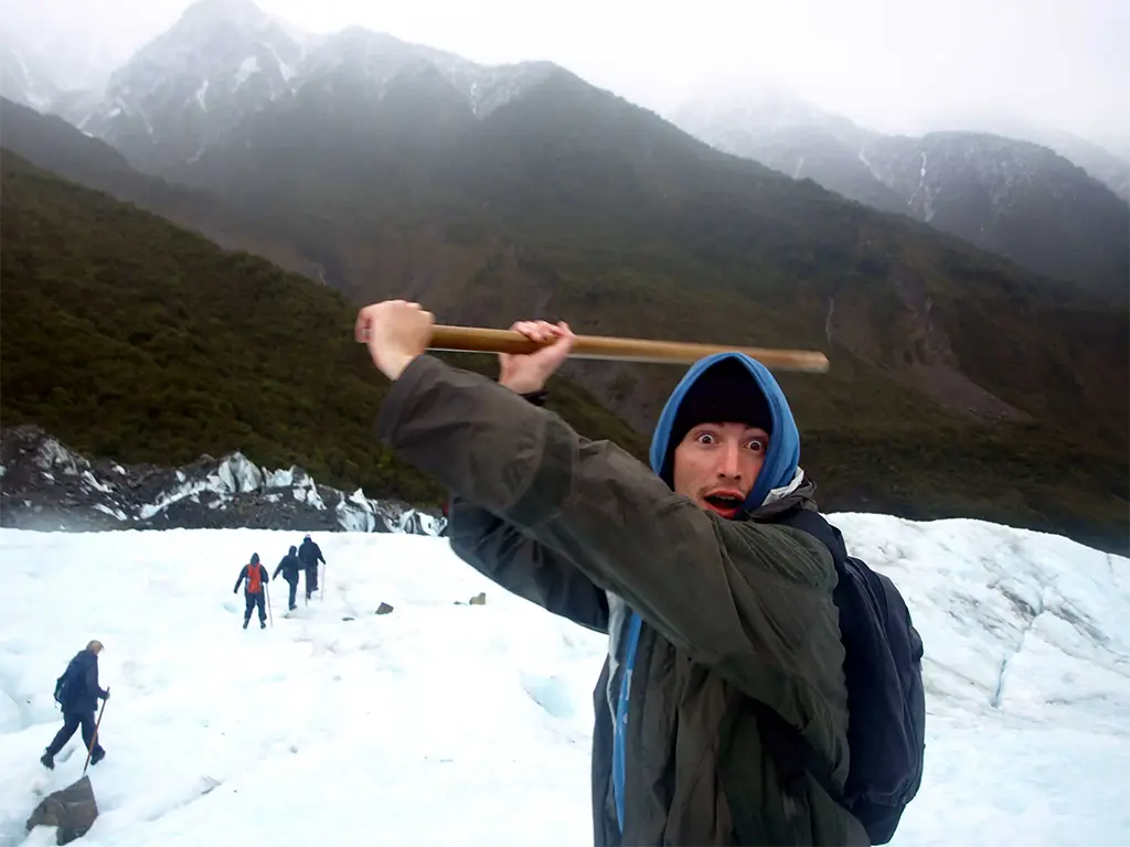 Randonnée sur le glacier Franz Josef, en Nouvelle-Zélande
