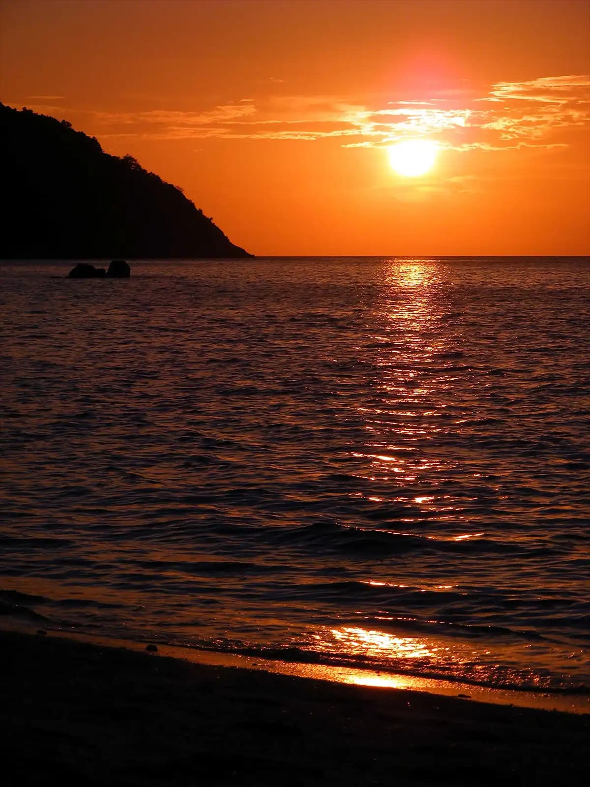 Coucher de soleil à Koh Lipe - Thaïlande