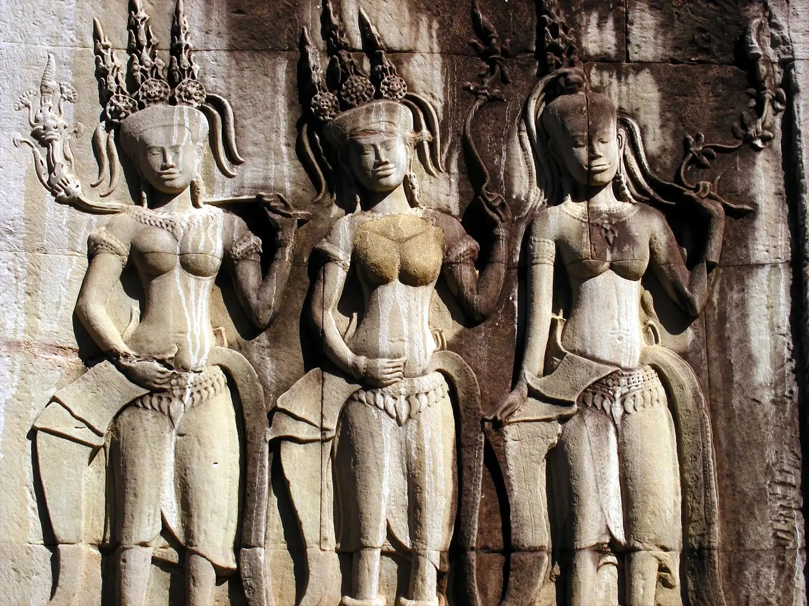 Statues d’Angkor Wat - Cambodge