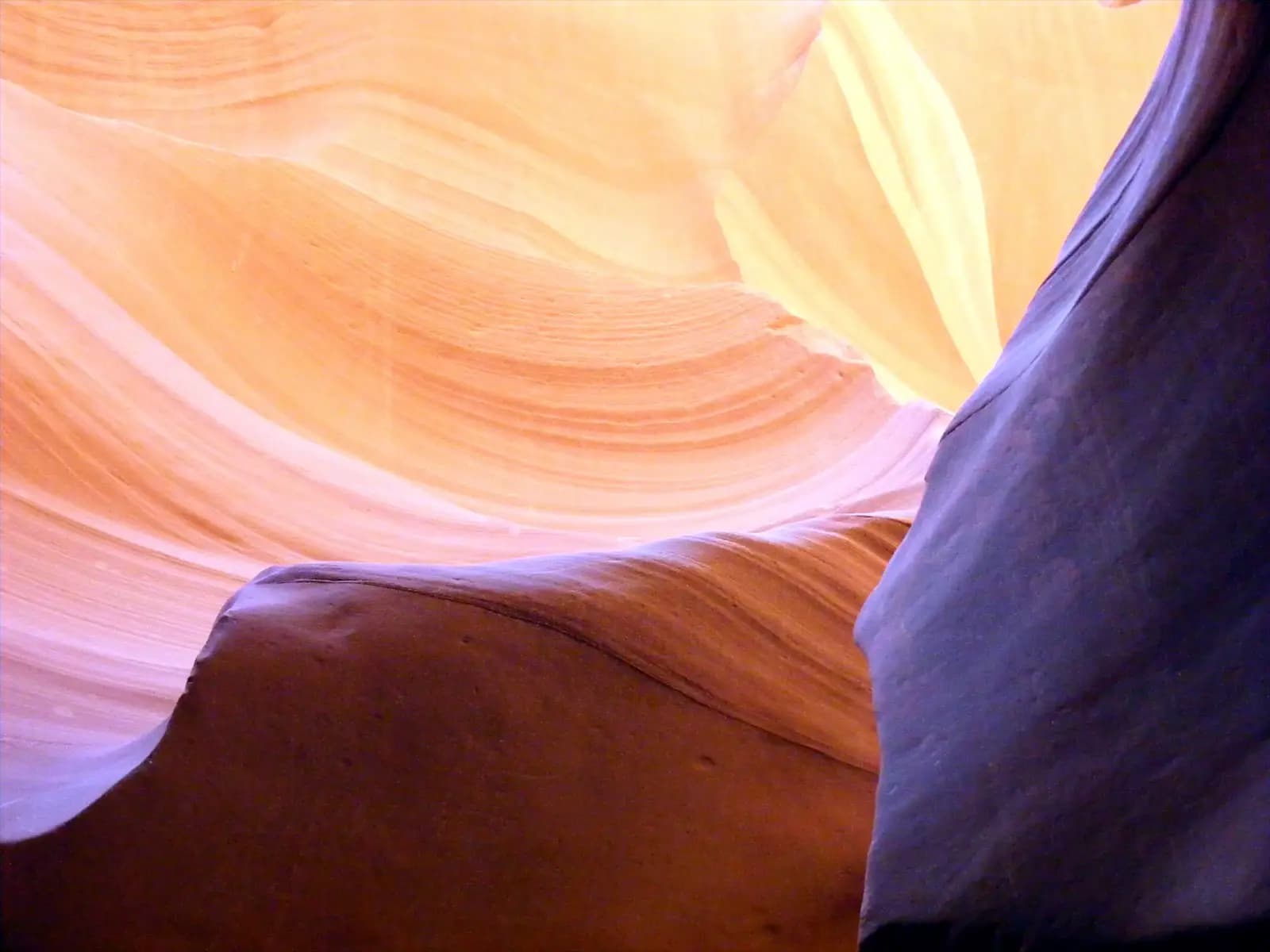 Antelope Canyon à côté de Page - Ouest américain