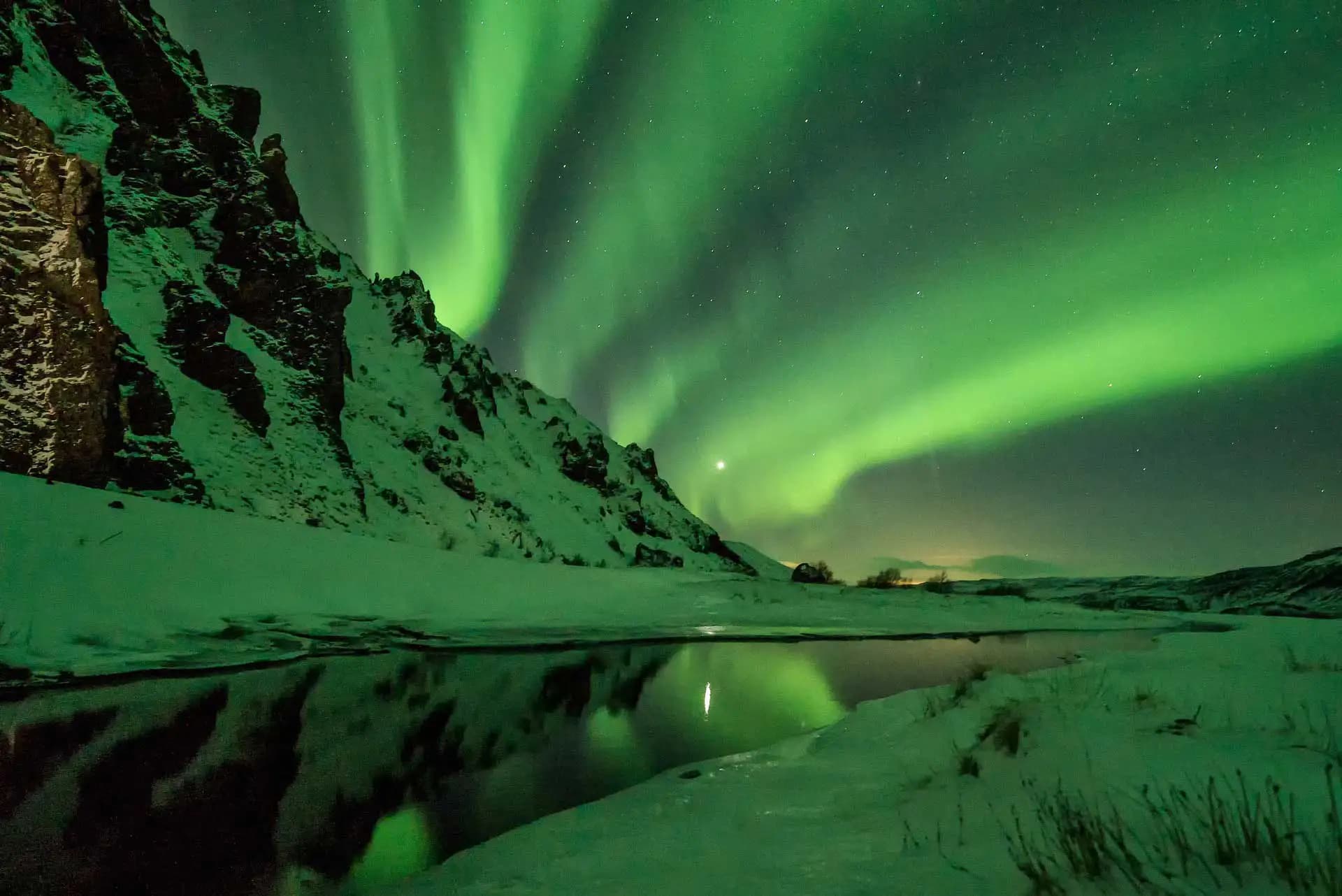 Aurores boréales en Norvège