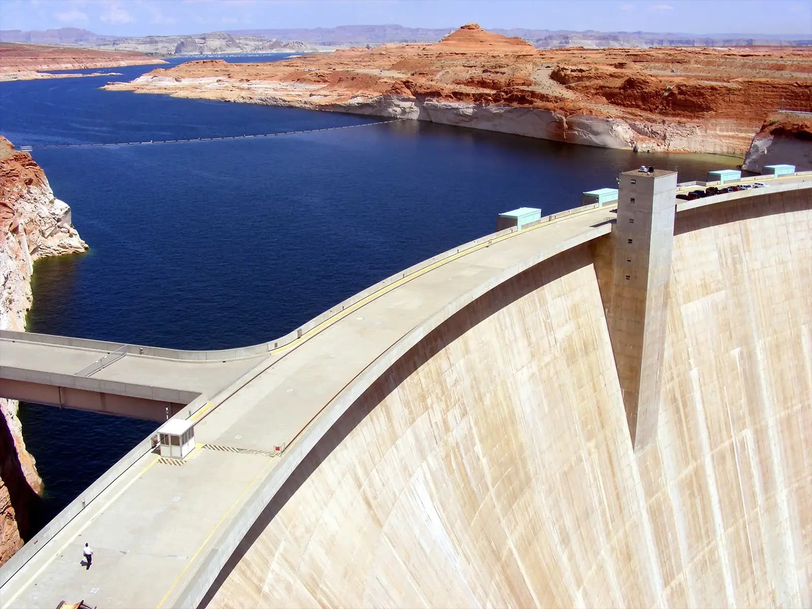 Barrage de Page en Arizona – Ouest américain