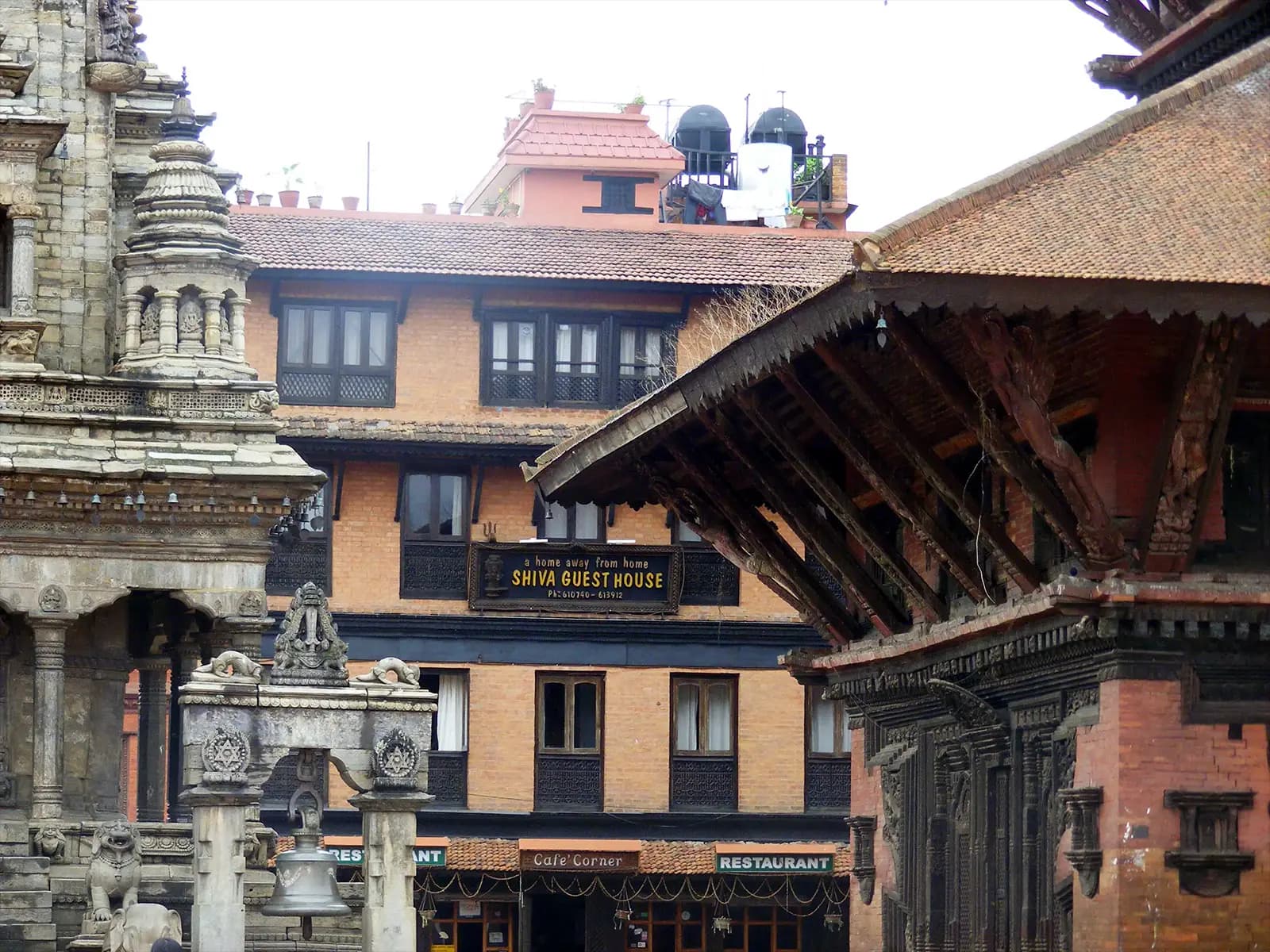 Dans le Durbar Square de Bhaktapur - Népal
