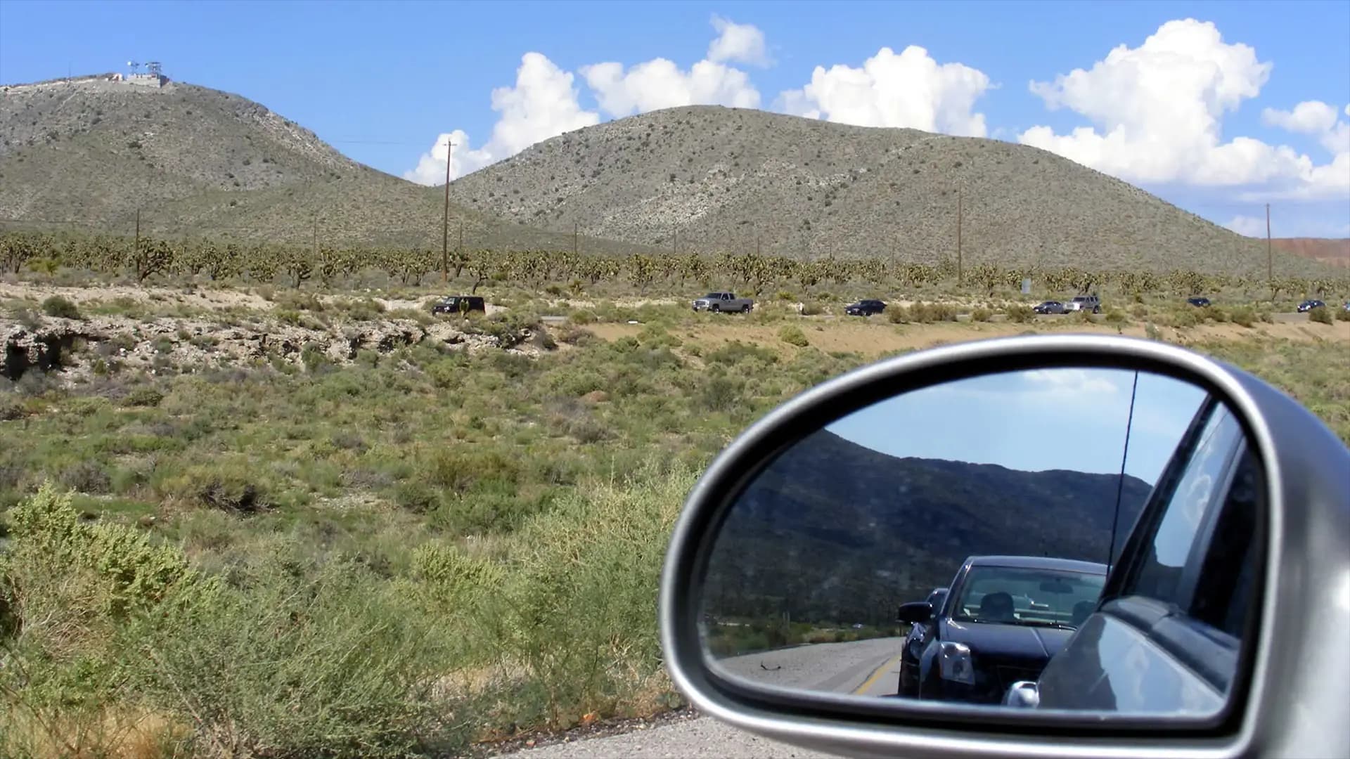 Road trip dans le désert entre Los Angeles et Las Vegas