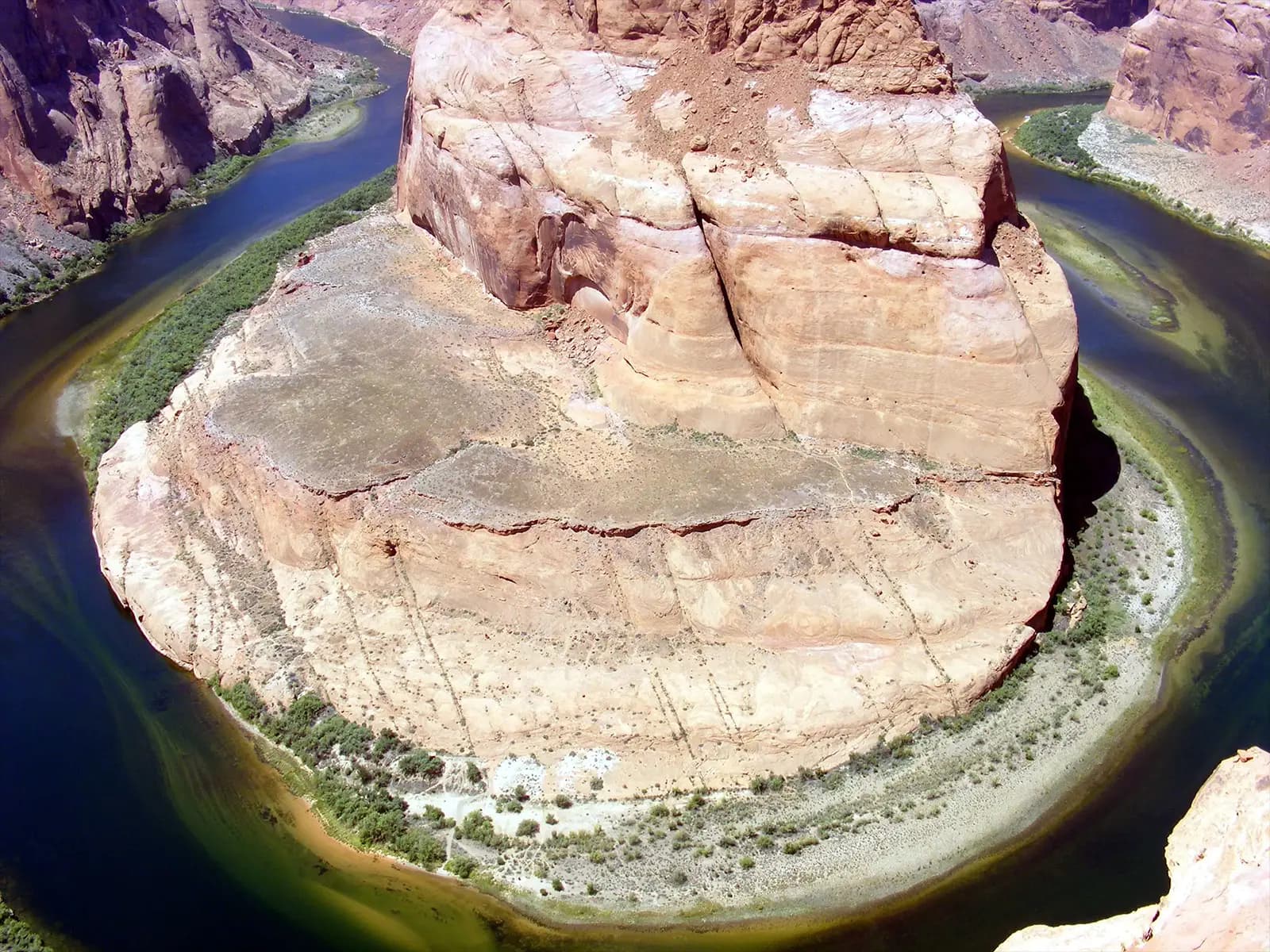 Le fer à cheval à Page en Arizona - États-Unis