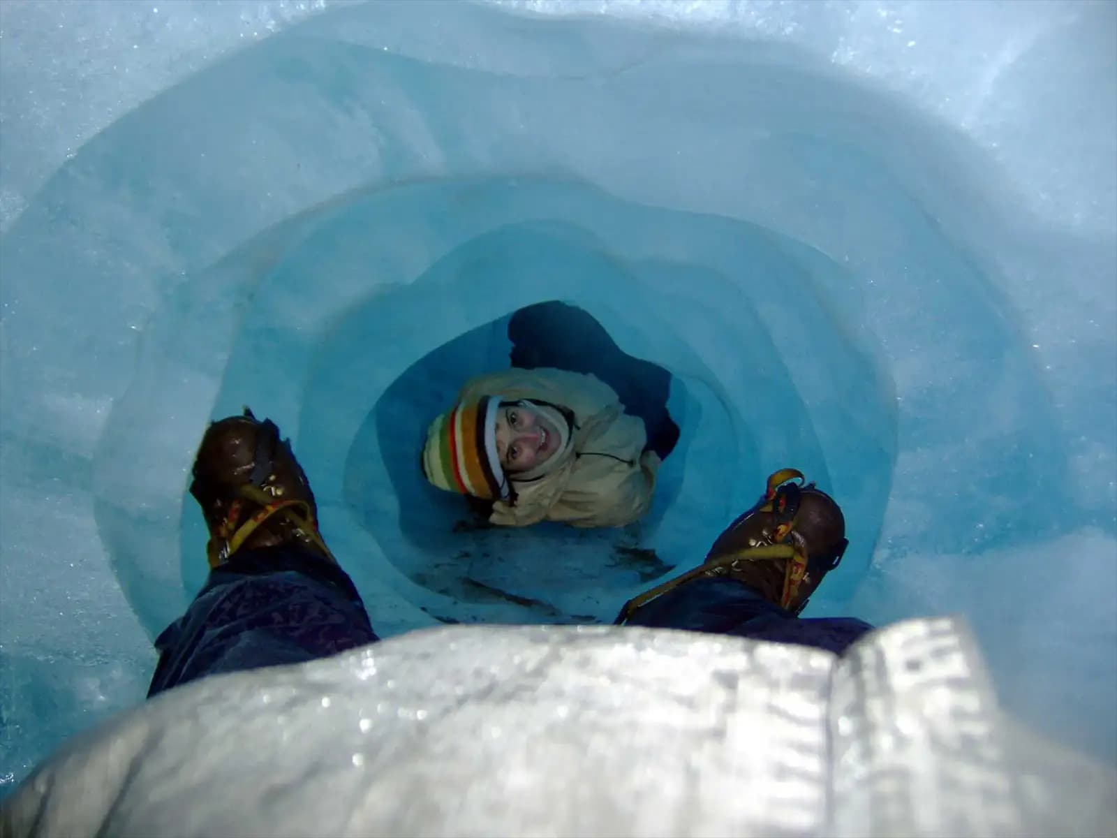 Dans le glacier Fox - Nouvelle-Zélande