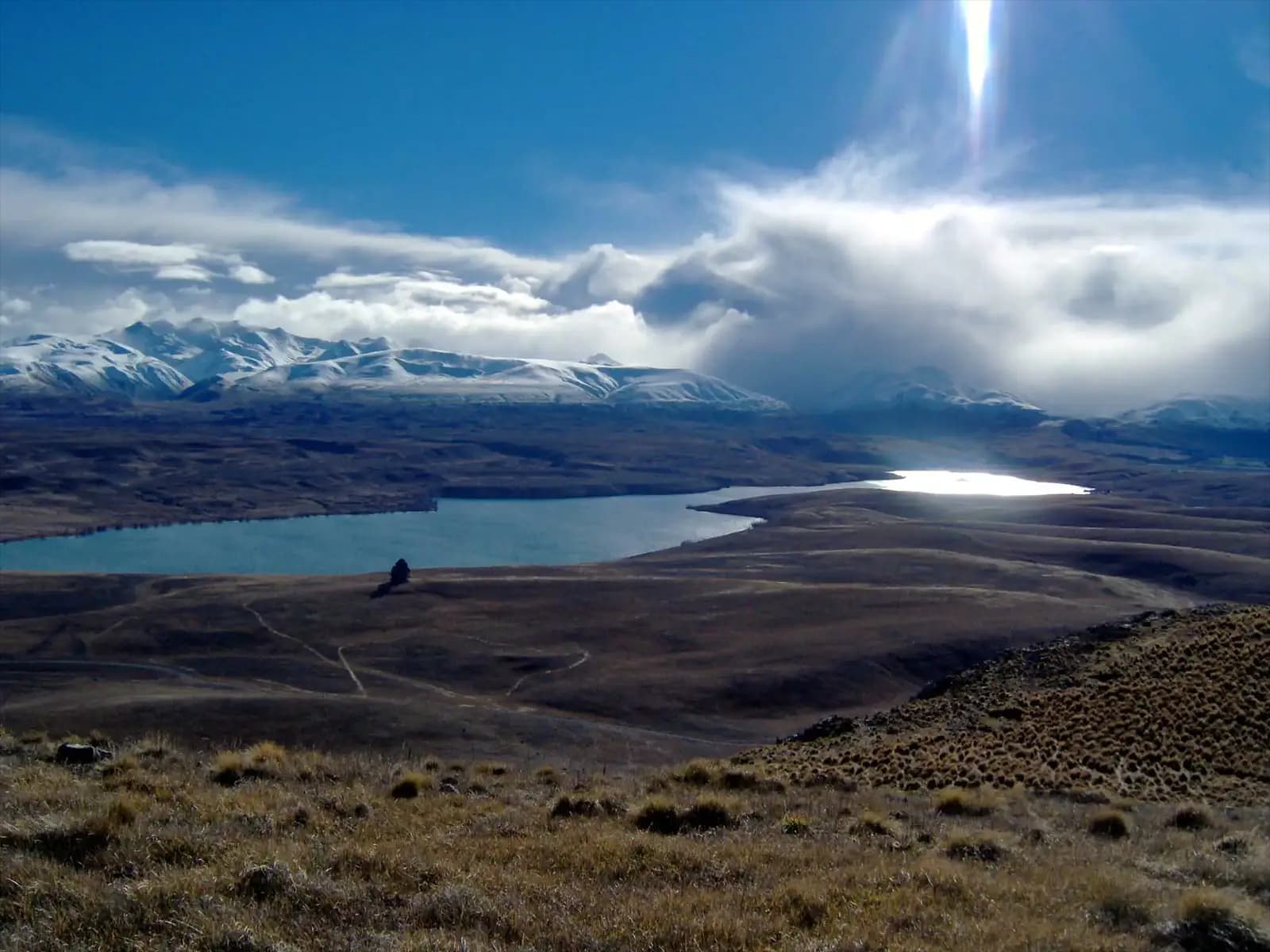 Vue du lac Tekapo – Nouvelle-Zélande