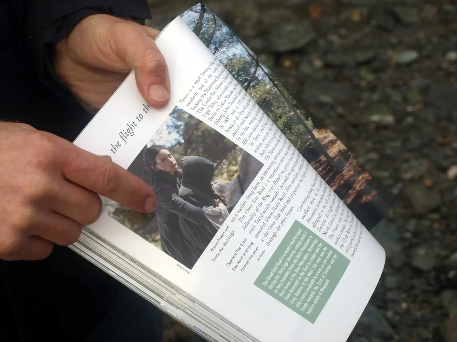 Tournage du film Le seigneur des anneaux - Nouvelle-Zélande