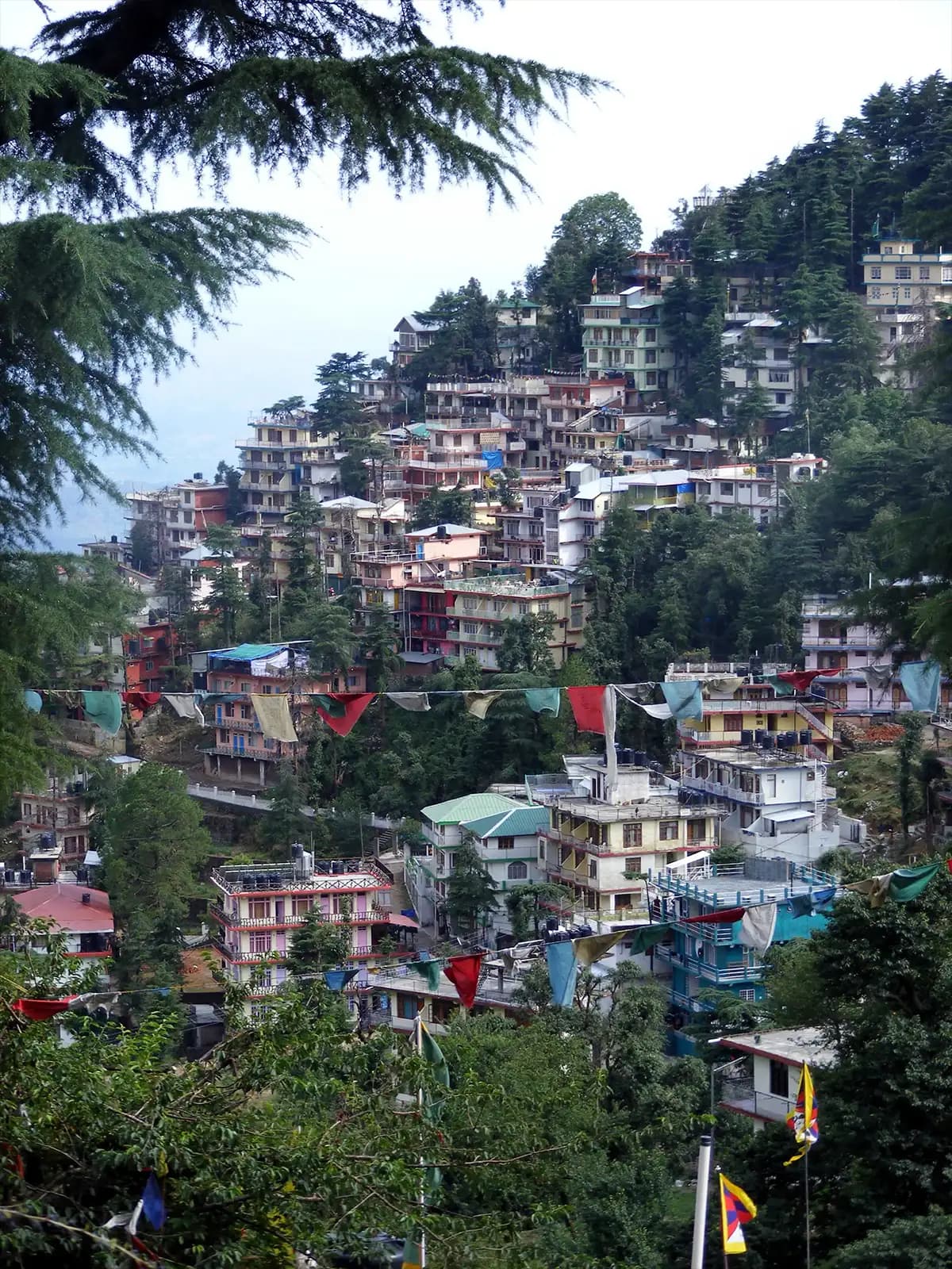 McLeaod Ganj, la partie haute de Dharamsala