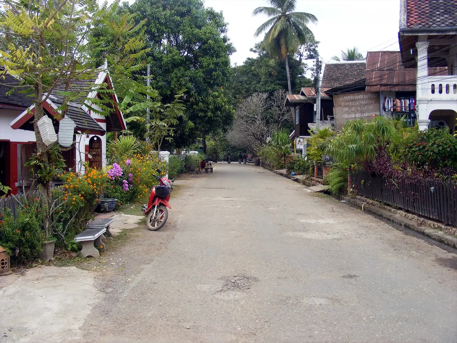 Ruelle à Luang Prabang - Laos
