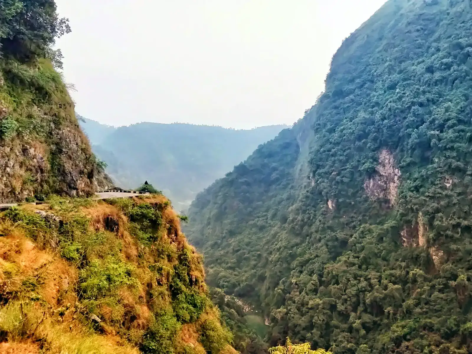Sur la Siddharta Highway vers Galyang – Népal