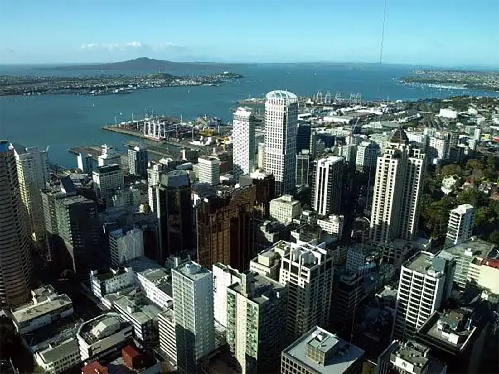 Vue d’Auckland – Nouvelle-Zélande