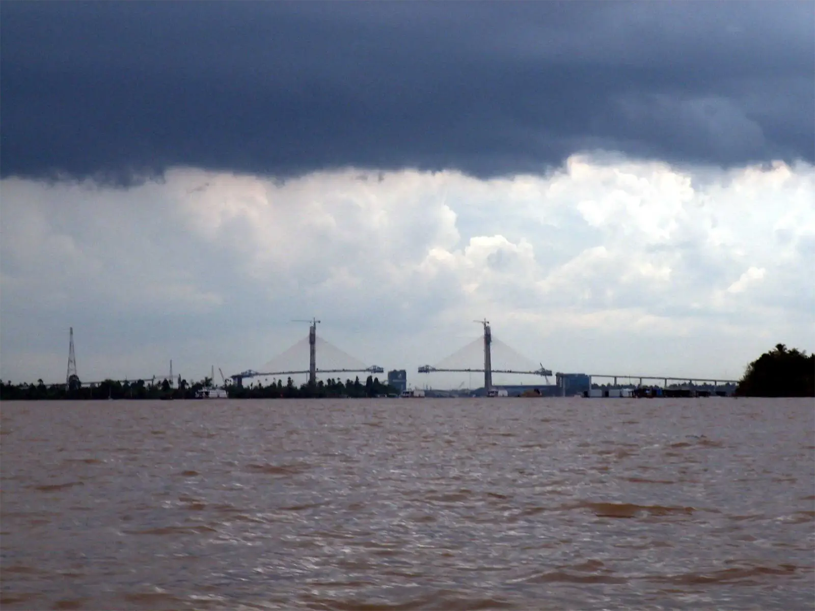 La mousson dans le delta du Mékong - Sud Vietnam